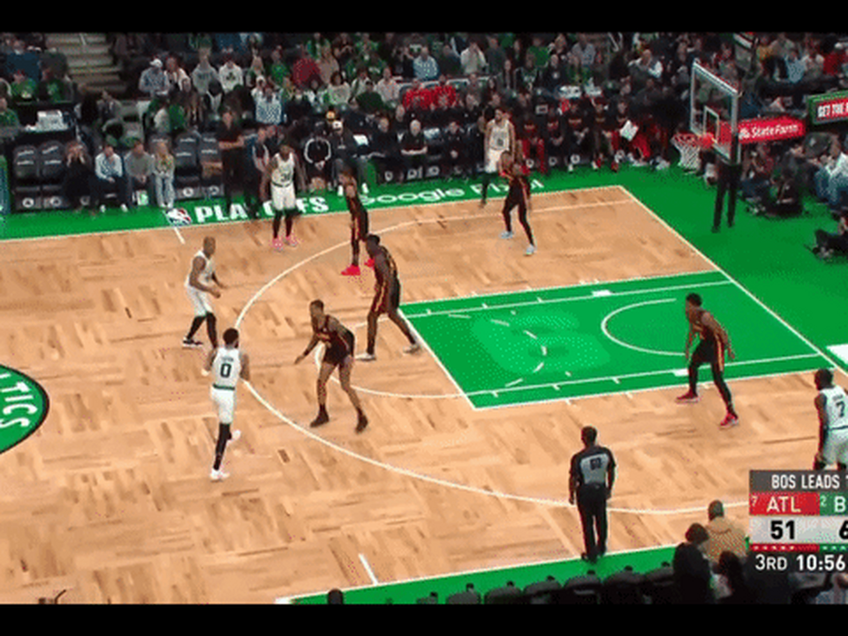 辽宁队鏖战凯尔特人，塔图姆高光表现